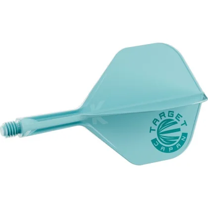 Target Japan K-Flex Aquamarine modré integrované No2 letky a krátké násadky