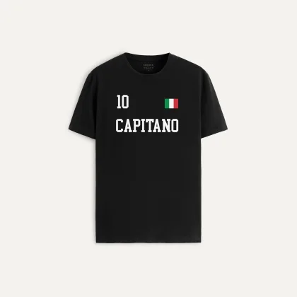 Tričko, Barva Růžová, s Potiskem Capitano Legend 10