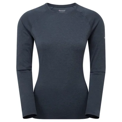 Montane F Dart Long Sleeve T-Shirt, tričko, dámské, modrá