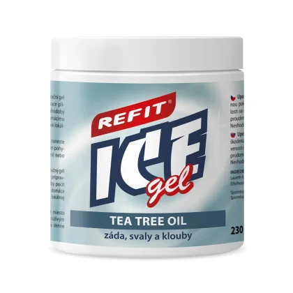 Refit Ice masážní gel s tea tree oil 230 ml