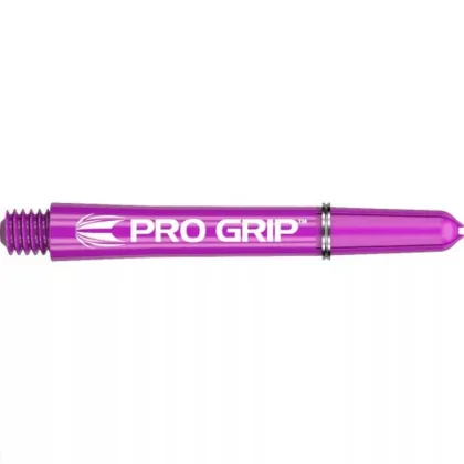 Násadky na šipky TARGET Pro Grip střední, fialové, 9 ks