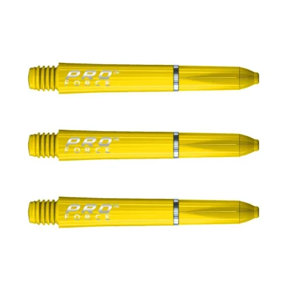 Násadky na šipky Winmau Pro Force žluté, krátké