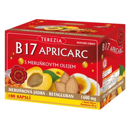 Terezia Company B17 APRICARC s meruň.olejem 150+30 kapslí