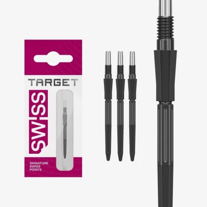 Hroty na šipky TARGET Swiss Point Elysian Archetype 43 černé 30mm