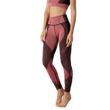 Dámské legíny 4F WOMENS YOGA TROUSERS H4Z21-SPDF015-54S-PINK