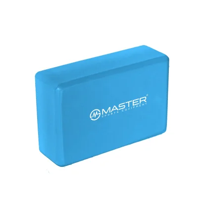 Jóga kostka MASTER Yoga Block 23 x 15 x 7,5 cm - modrá