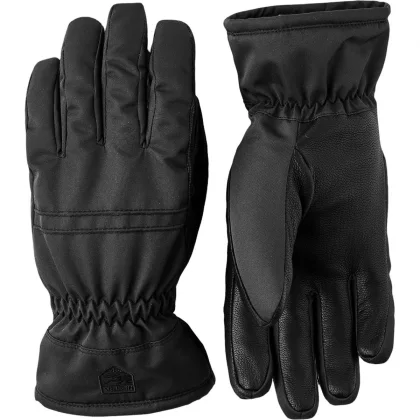 Hestra Primaloft Leather, lyžařské rukavice, dámské, černé