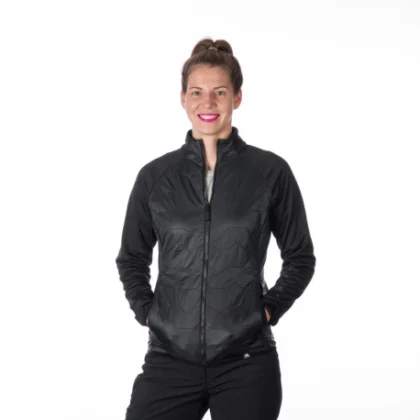 Dámská turistická mikina se zipem NORTHFINDER ROBERTA-269-black