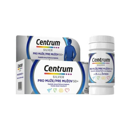 Centrum Silver pro muže 50+ 90 tablet