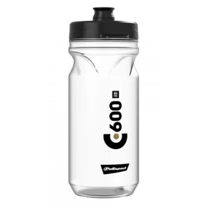 Láhev na kolo POLISPORT Láhev C600 0,6l, průhledná