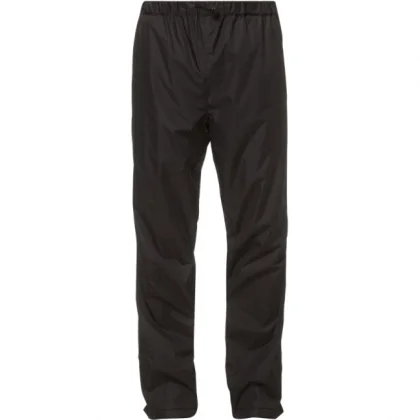 Vaude Men's Fluid Pants II, nepromokavé kalhoty, pánské, černá