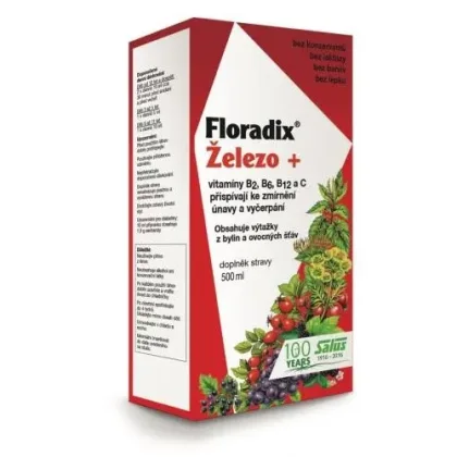 Salus Floradix Železo+ 500 ml