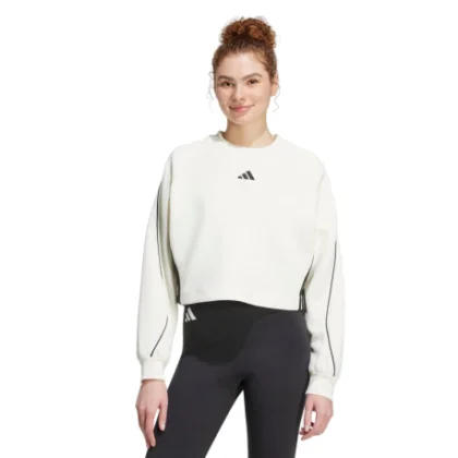 Dámská mikina ADIDAS W STADIUM SWT OWHITE BLACK