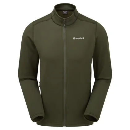 Montane Fury Jacket, fleecová mikina, pánská, zelená