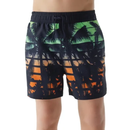 Chlapecké plavky 4F JUNIOR BOARD SHORTS-4FJWSS24UBDSM067-96S-MULTICOLOUR 6