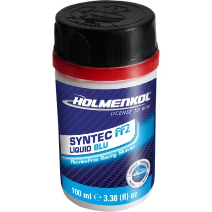 Holmenkol Syntec FF2 Liquid BLU, lyžařský vosk, 100ml