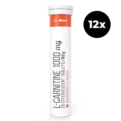 GymBeam L-karnitin 1000 mg šumivý