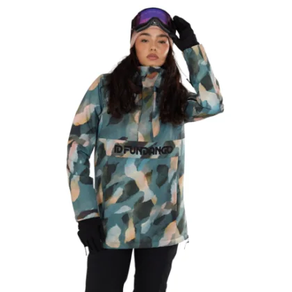 Dámská lyžařská bunda anorak FUNDANGO Birch ECO Logo Anorak-591- forest night