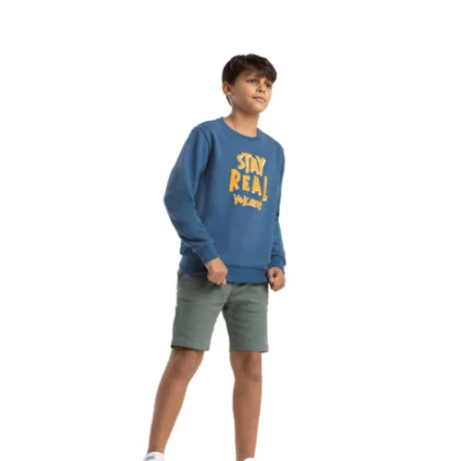 Chlapecká mikina VOLCANO B-ANDY JUNIOR 611 BLUE