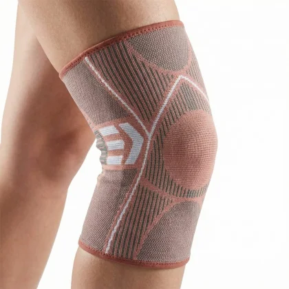 Sportago Sportovní bandáž na koleno elastická - tělová - 2 ks - XL