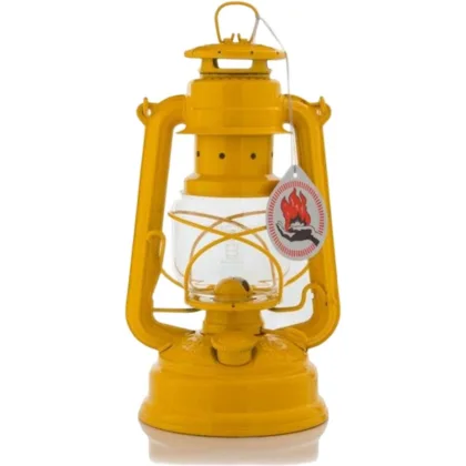 Feuerhand Hurricane Lantern 276, lucerna, signální žlutá
