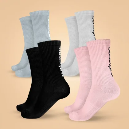 BeastPink Ponožky 3/4 4Pack