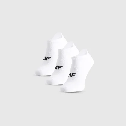 Chlapecké sportovní kotníkové ponožky (3-pack) - bílé