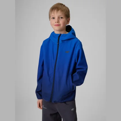 Chlapecká softshellová větruodolná bunda membrána 5000 - multicolor