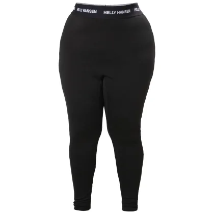 Helly Hansen Lifa Merino Midweight Pant Plus, dámské, černá