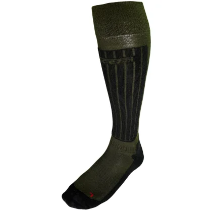 Lyžařské ponožky Accezzi Merino 80, zelené