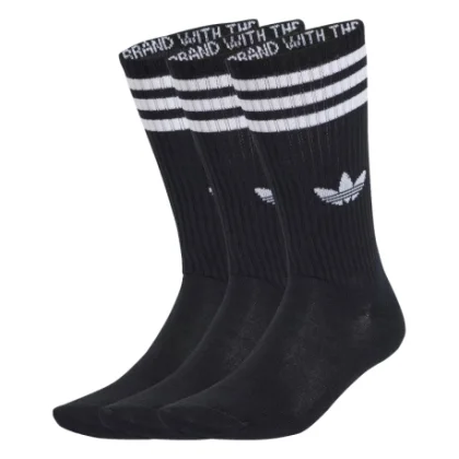 Ponožky ADIDAS ORIGINALS 3 PACK-HIGH CR S BLACK BLACK BLACK