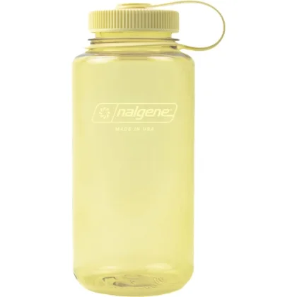 Nalgene wide mouth sustain, láhev na pití, 1000 ml, žlutá