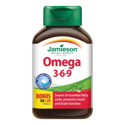 Jamieson Omega 3-6-9 1200 mg 100 tablet