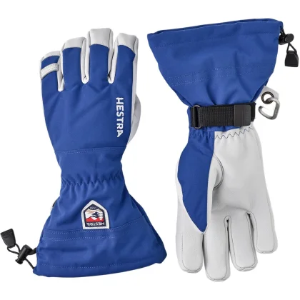 Hestra Army Leather Heli Ski, lyžařské rukavice, modré