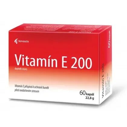 Noventis Vitamín E 200 60 kapslí