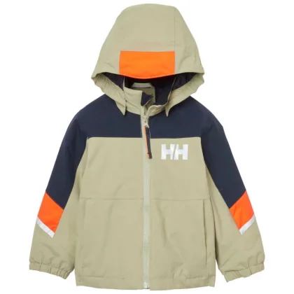 Helly Hansen Rider, lyžařská bunda, junior, béžová/tmavě modrá