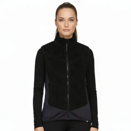 Dámská turistická fleece vesta NORTHFINDER DEE-270blackblack