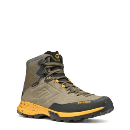 Pánská kotníková turistická celokožená obuv TECNICA Forge Hike MID GTX Ms, dark olive yellow