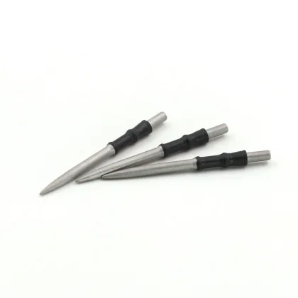 Náhradní hroty na steel šipky Cuesoul Touch Point II Texture A, 33mm, 3ks