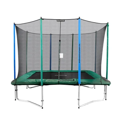 SET trampolína MASTER 300 x 210 cm + ochranná síť + schůdky