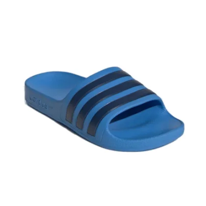 Chlapecké pantofle (plážová obuv) ADIDAS Adilette Aqua Jr ray blue dark blue ray blue