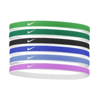 Čelenka NIKE SWOOSH HEADBANDS 6PK SG MA WH