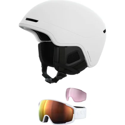 Sada POC Obex Pure + Zonula, bílá