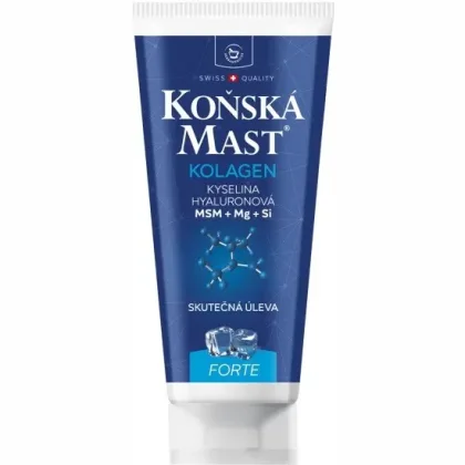 Herbamedicus koňská mast s kolagenem forte chladivá 200 ml