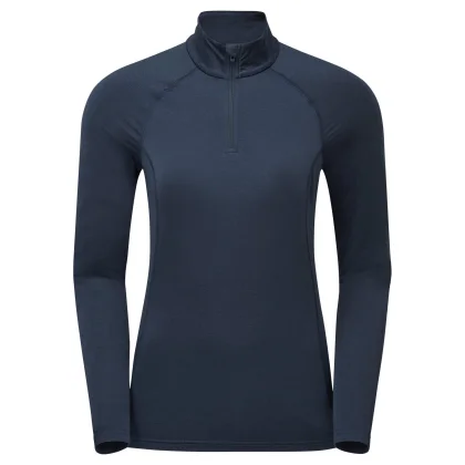 Montane F Dart Xt Zip Neck, dámské, černá