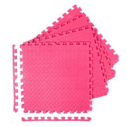 Puzzle podložka Sportago Easy-Lock 30x30x1,2 cm, 4 ks, bílá
