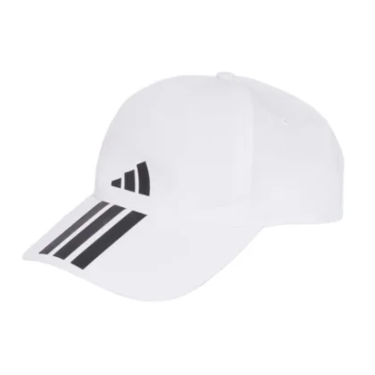 Kšiltovka ADIDAS BB CAP 3S CLIMA WHITE BLACK