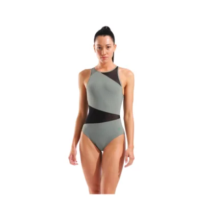 Dámské plavecké jednodílné plavky ARENA Women´s Arena Mesh Angle Swimsuit Vent Back B