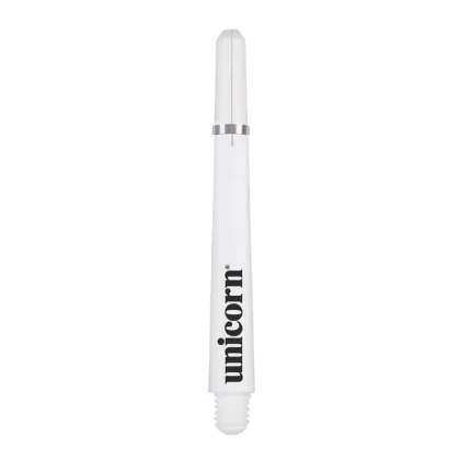 Násadky na šipky Unicorn Gripper 4, 47mm, dlouhé bílé