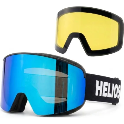 Helios View Magnet, lyžařské brýle, modro/černé